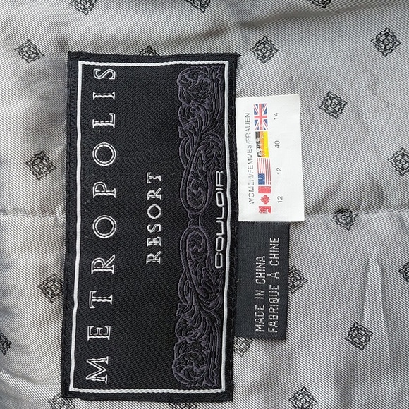 Gorgeous Metropolis Faux Fur Mock Neck Cuffed  Warm Jacket - very Good condition - Picture 9 of 13